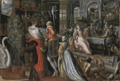 The Rich Man and Lazarus by Unknown